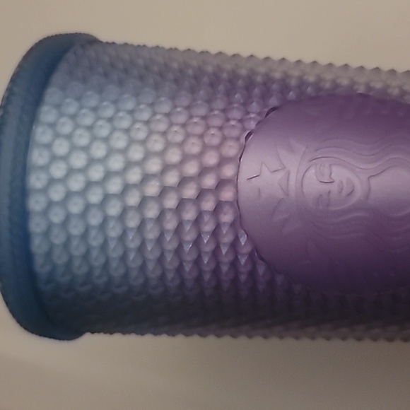 Starbucks Periwinkle 2024 Gradient Bling Winter Ombré Studded Soft Touch - Picture 4 of 8